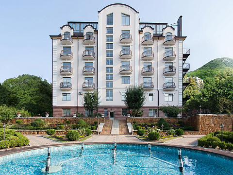 Санаторий «Буковая роща», Железноводск. Территория санатория